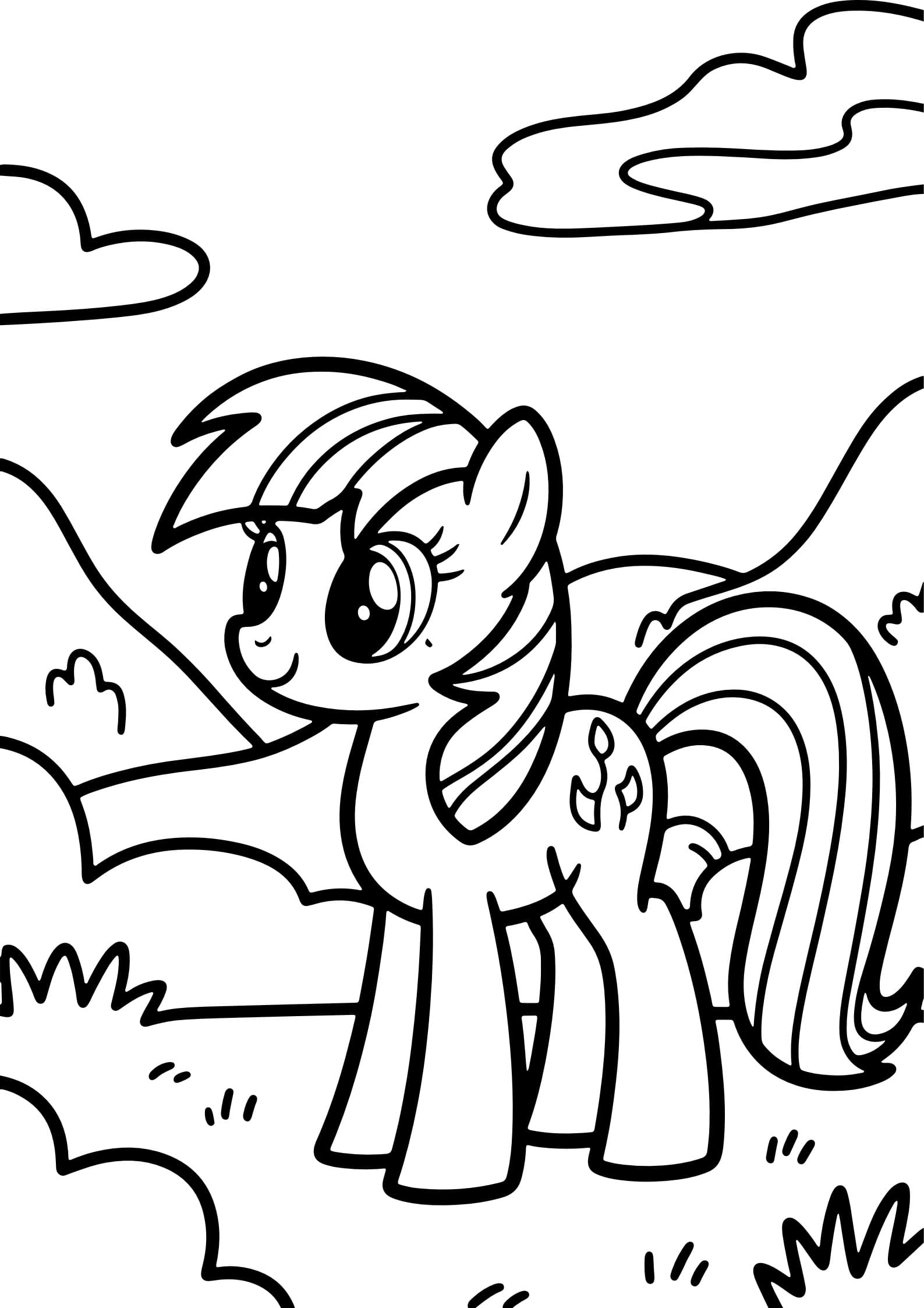 My Little Pony Color Sheets