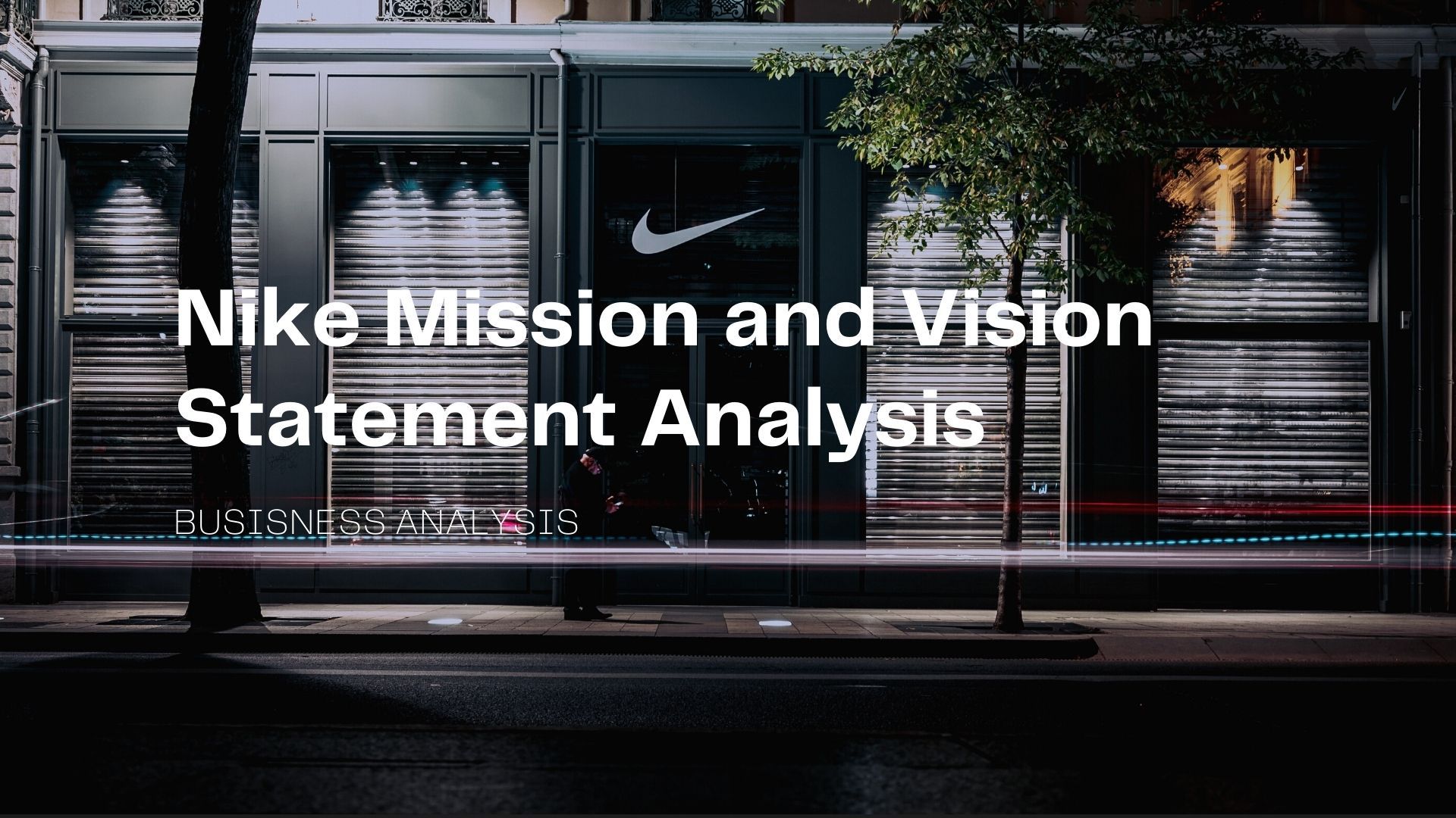 Nike Mission And Vision Statement Analysis PDF Agile