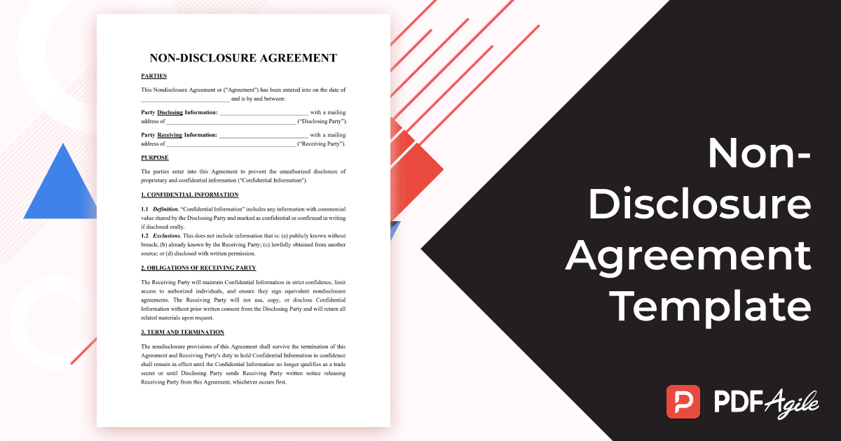Non-Disclosure Agreement: Protecting Sensitive Information