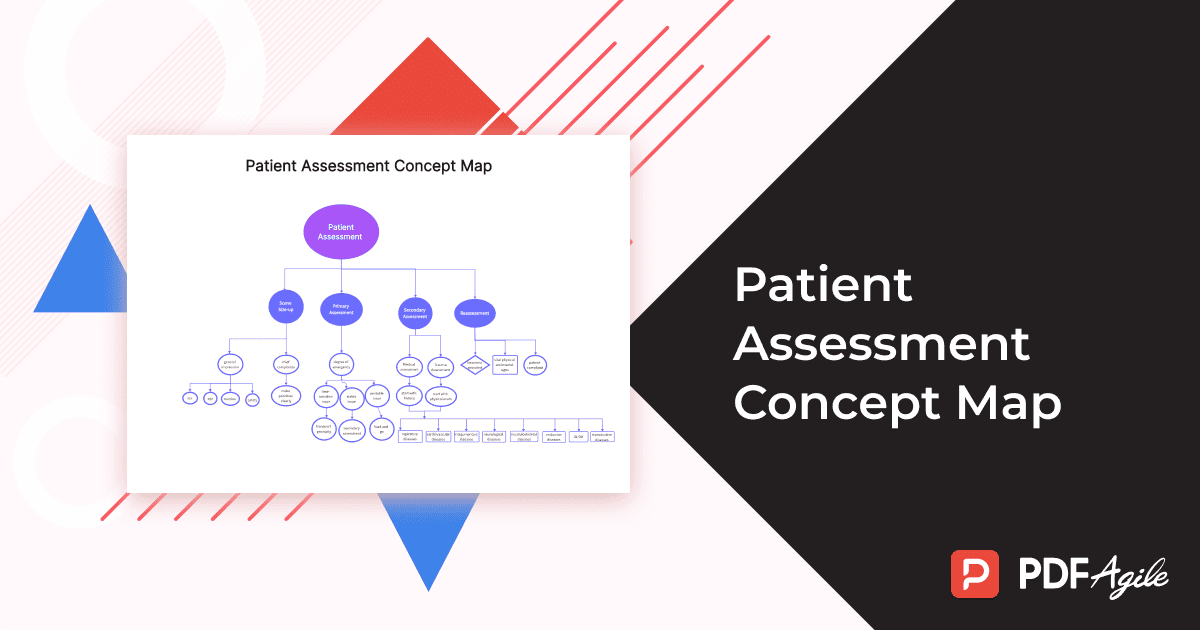 Patient Assessment Concept Map Template