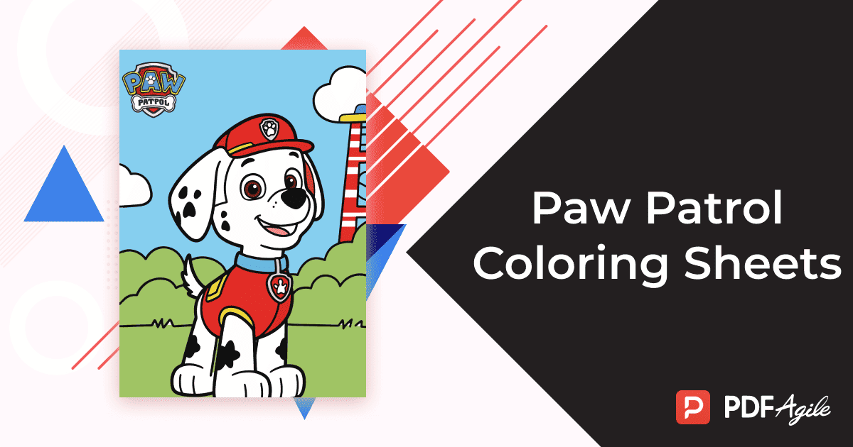 Paw Patrol Coloring Sheets