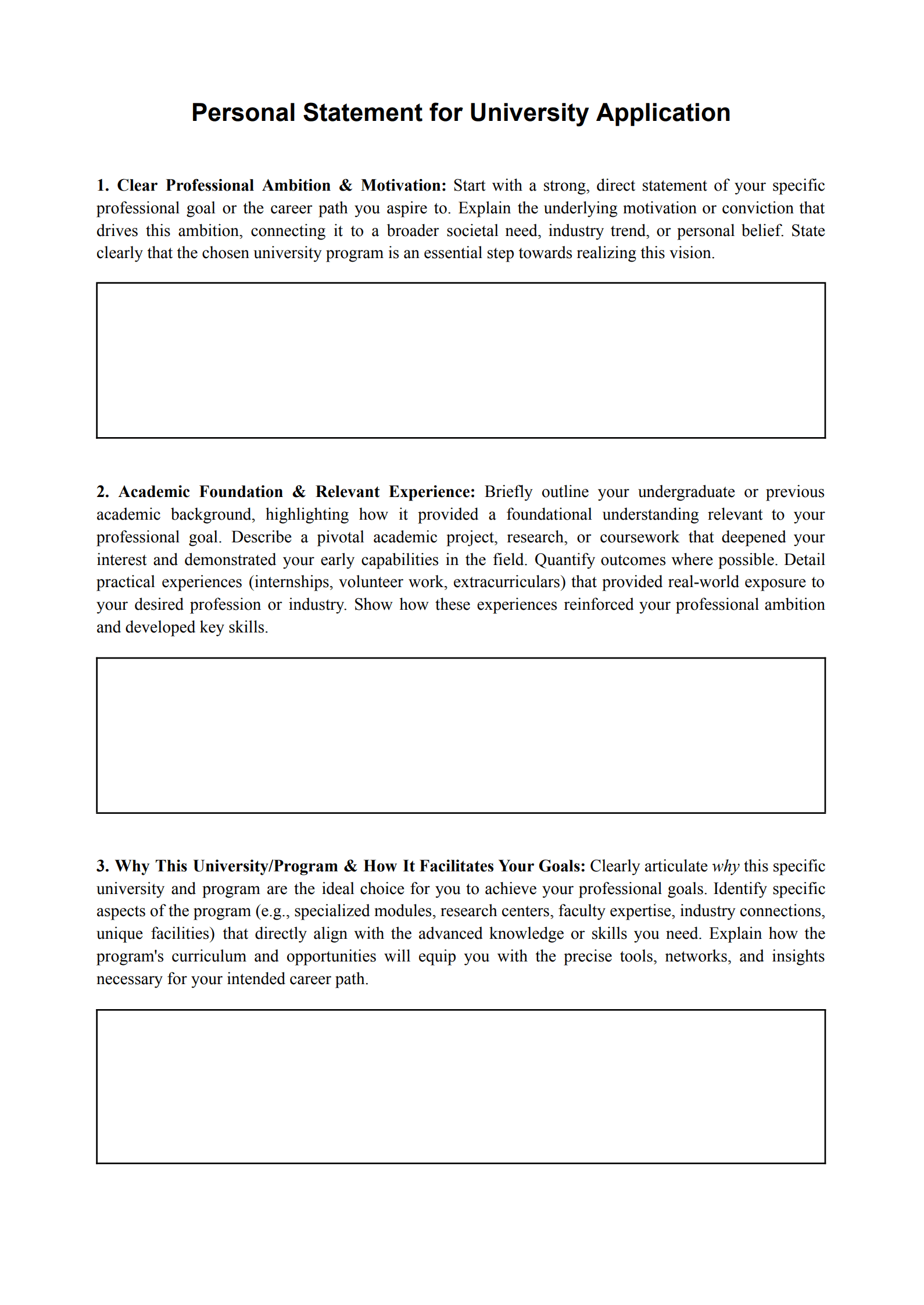 Personal Statement Templates Environmental Studies and Finance_page_1