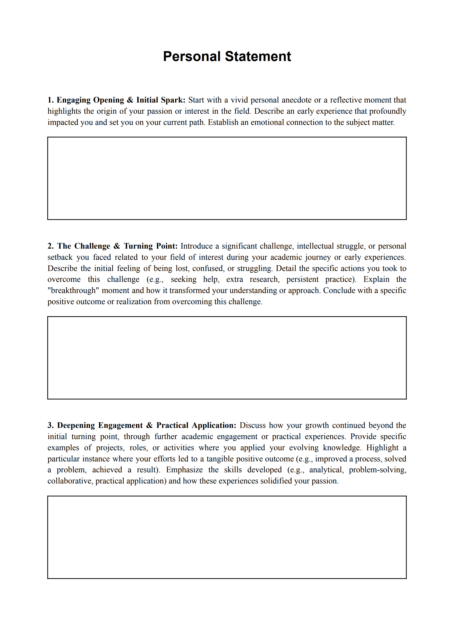 Personal Statement Templates Literature and Sports Science_page_1