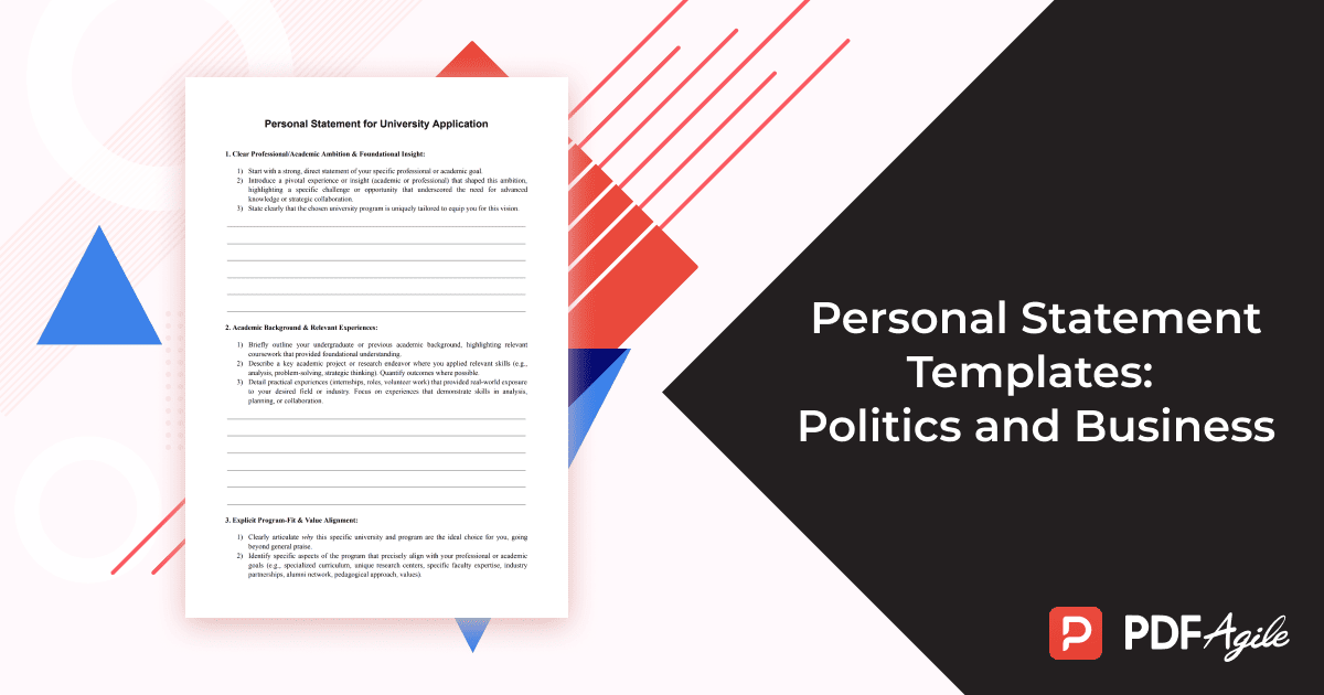Personal Statement Templates Politics and Business_1200_630