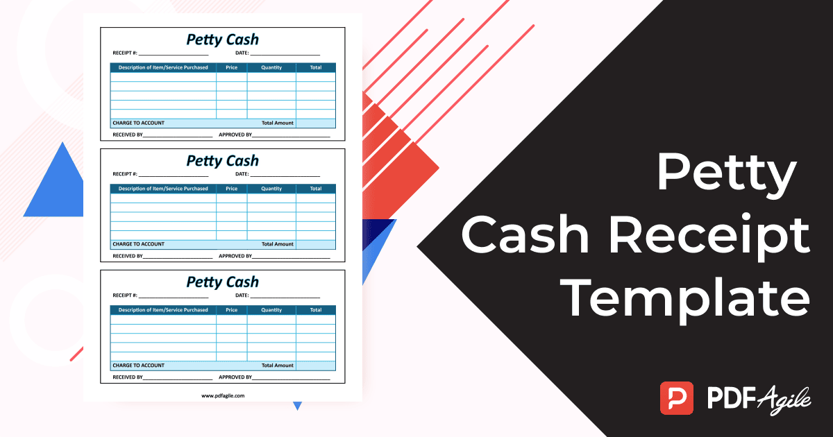 Petty Cash Receipt Template