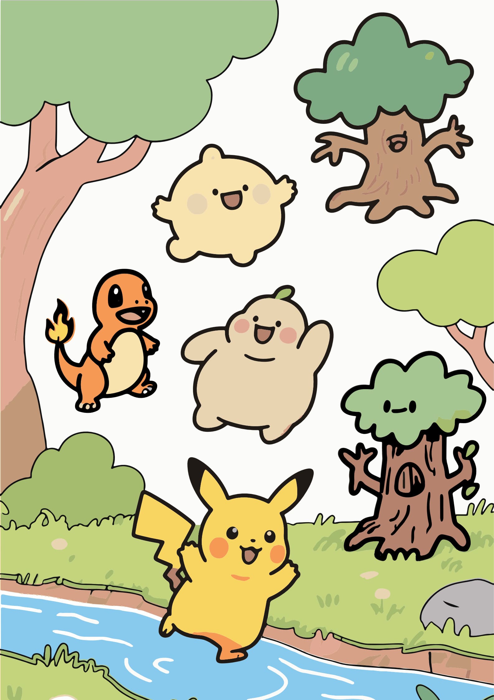 Pokemon Coloring Sheets