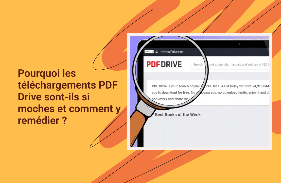 Pourquoi les téléchargements PDF Drive sont-ils si moches et comment y remédier ?