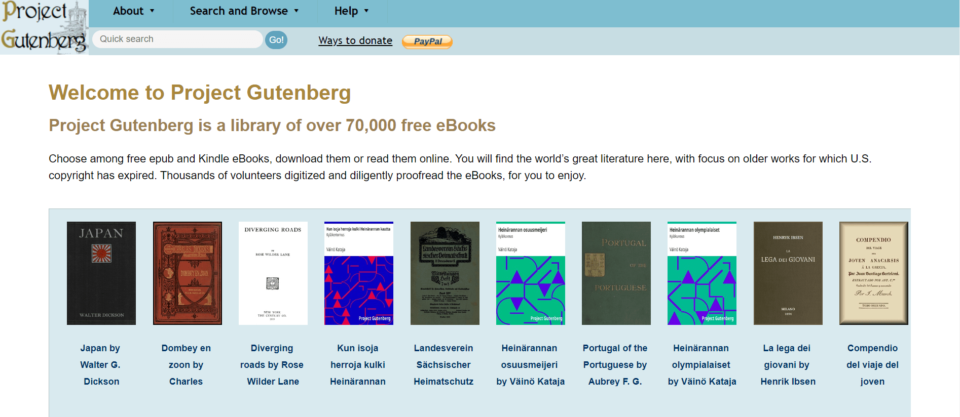 Project Gutenberg