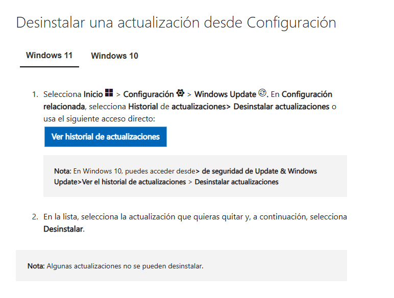 Proveniente del sitio web oficial de Windows