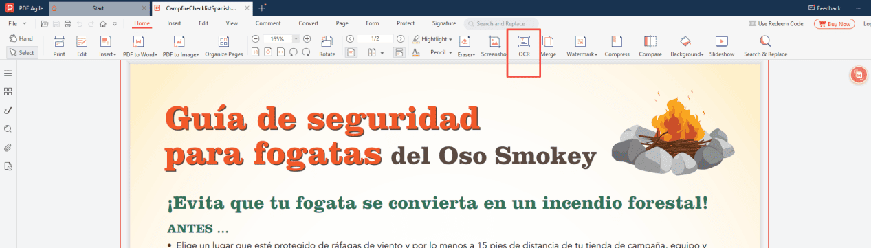Reconocimiento de Texto OCR