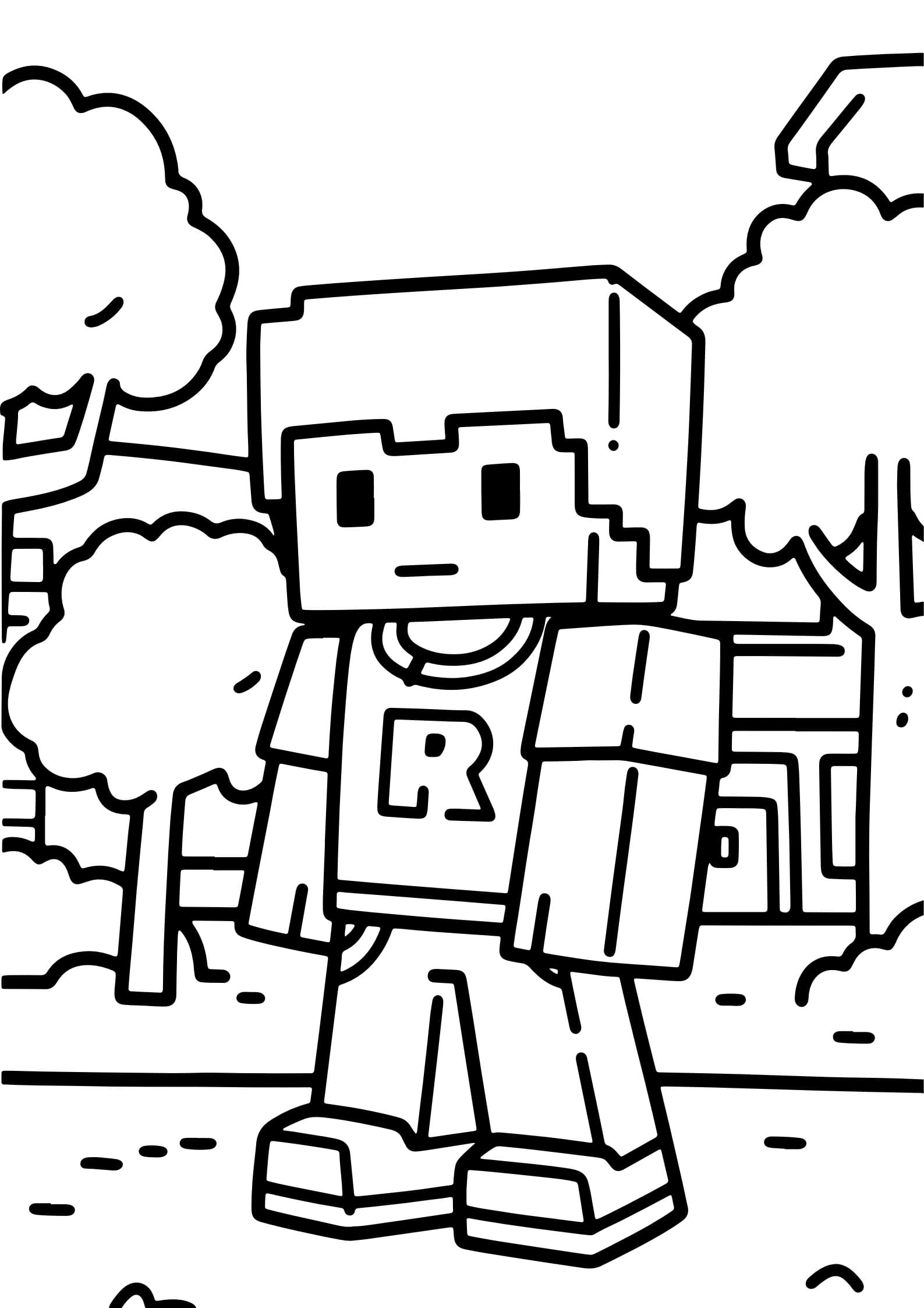 Roblox Coloring Pages 2