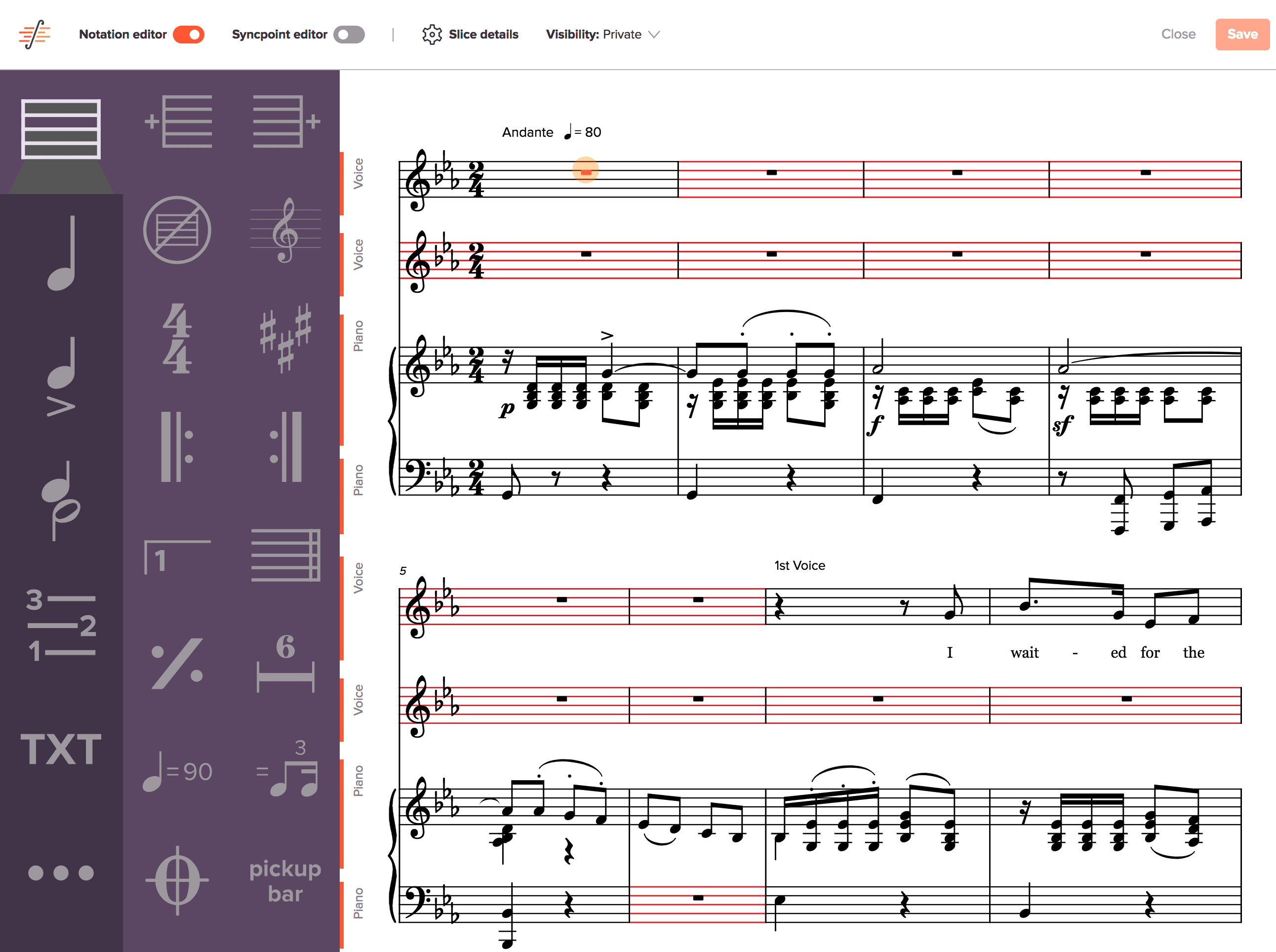 Soundslice: Interactive and Collaborative Music Tool