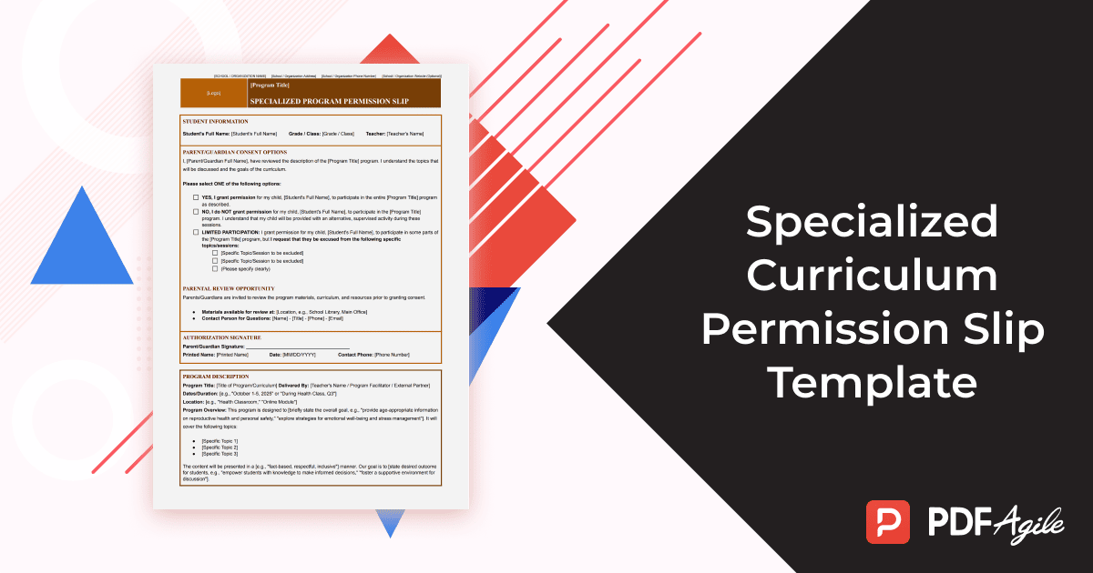 Specialized Curriculum Permission Slip Template_1200_630
