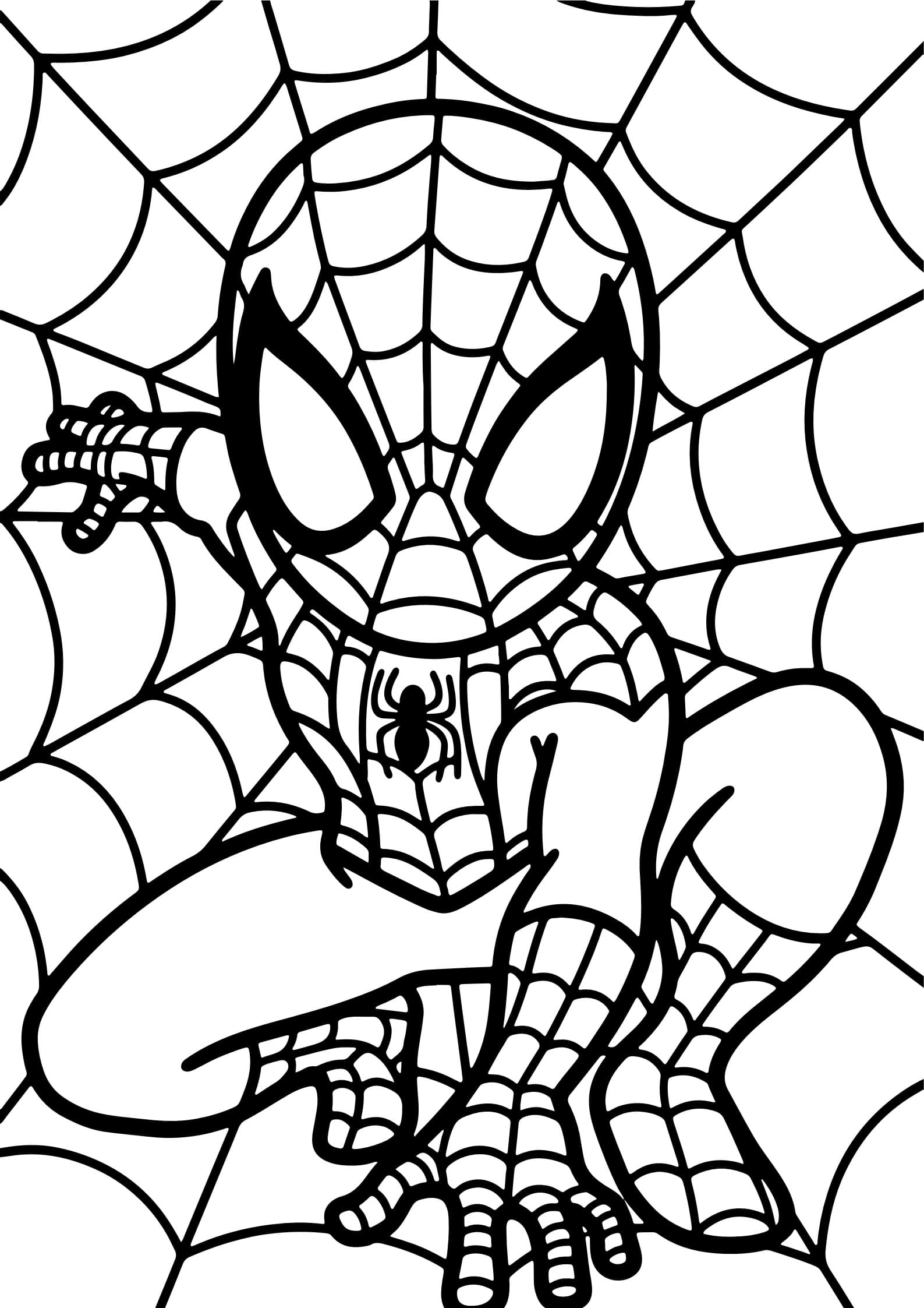 Spiderman Coloring Pages 2