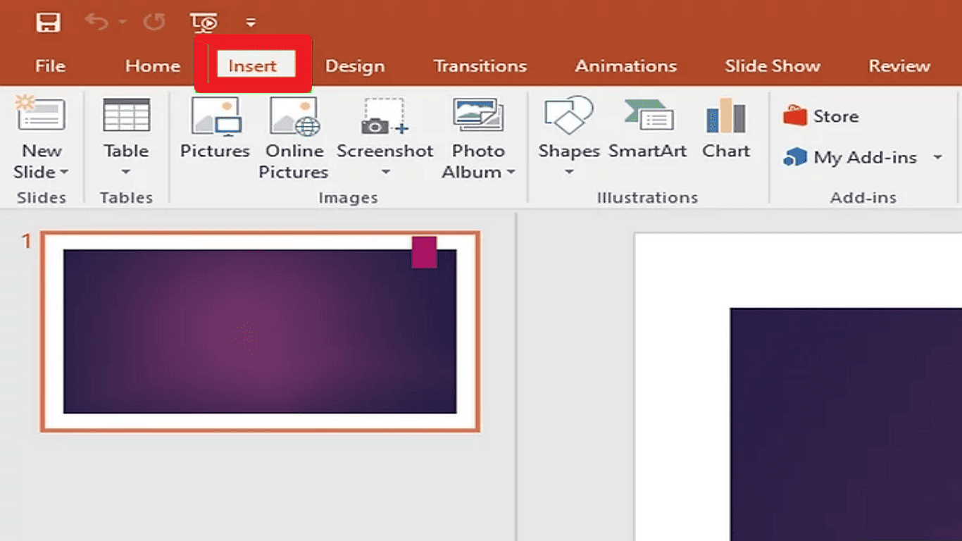 Step 2 Select the Insert Tab.png