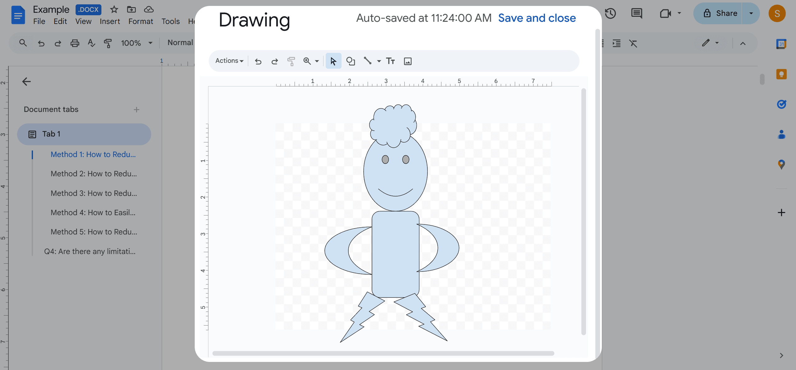 Step 3: Create Your Drawing