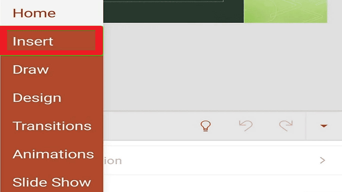 Step 4 Open the Insert Menu.png