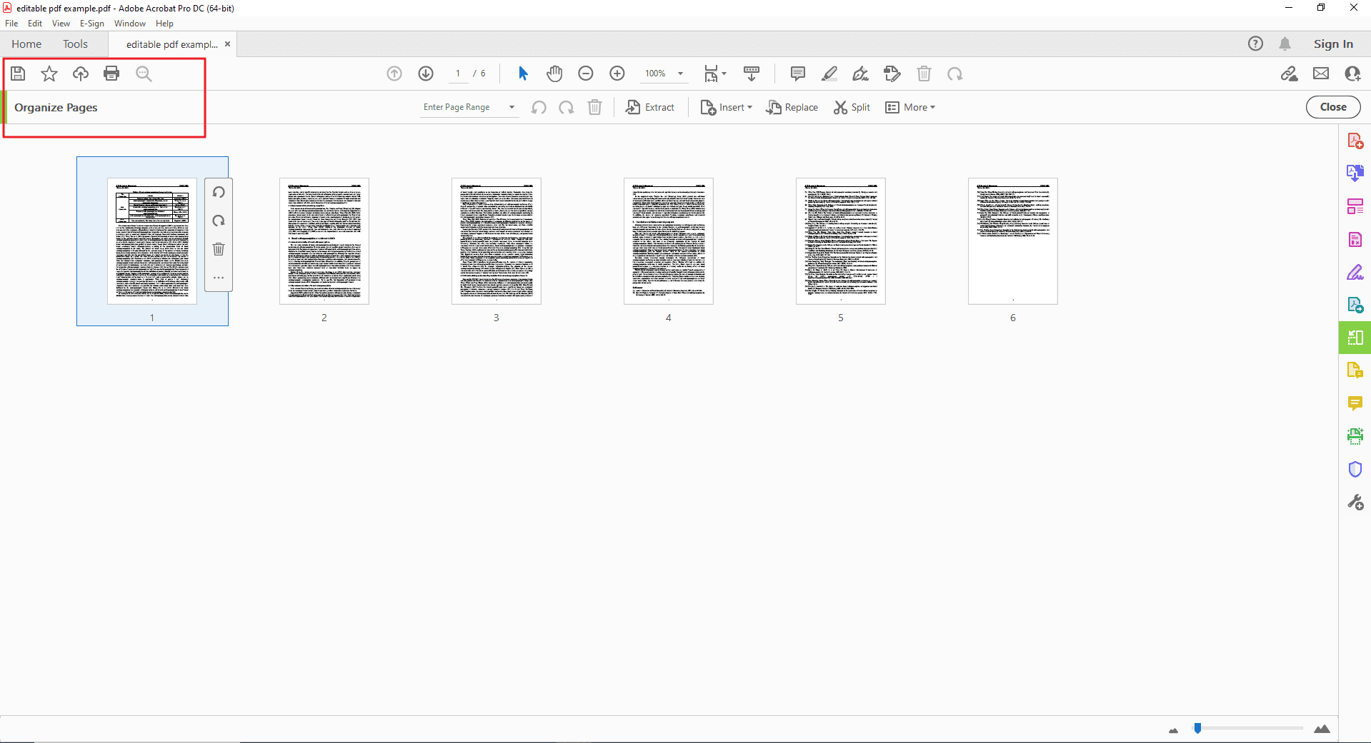 Step 4 Saving the Edited PDF