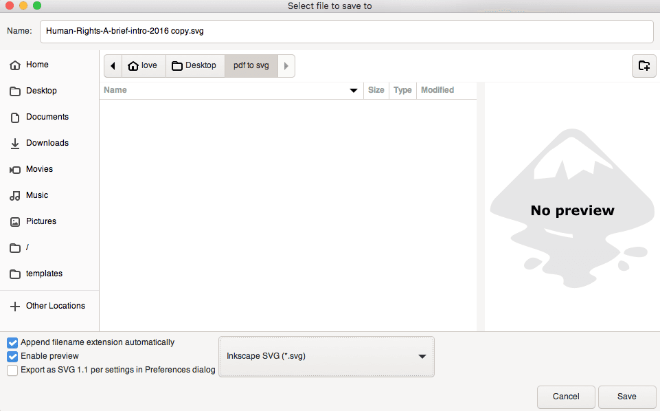 Steps to Convert PDF to SVG