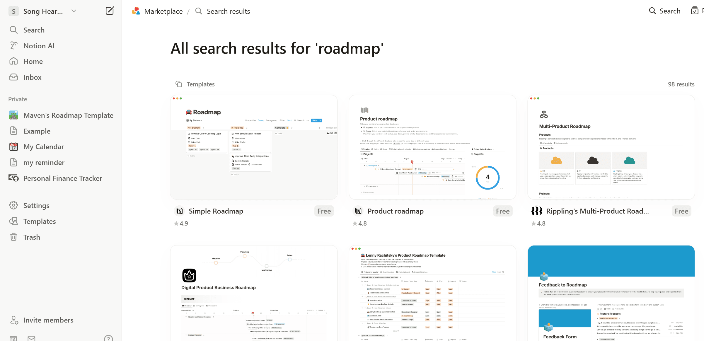 Steps to Create a Project Roadmap in Notion