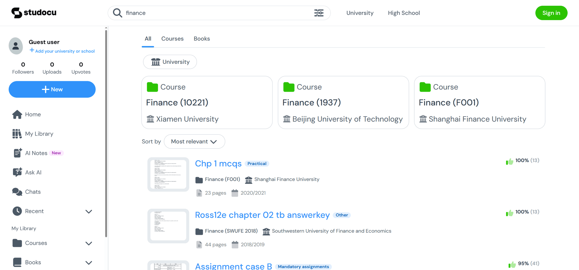 Studierende nutzen Studocu regelmäßig als bevorzugte Plattform