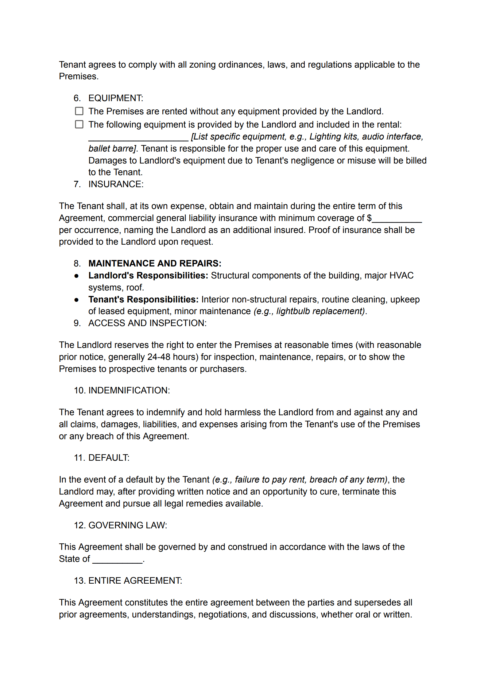 Studio Rental Agreement Templates_page_4