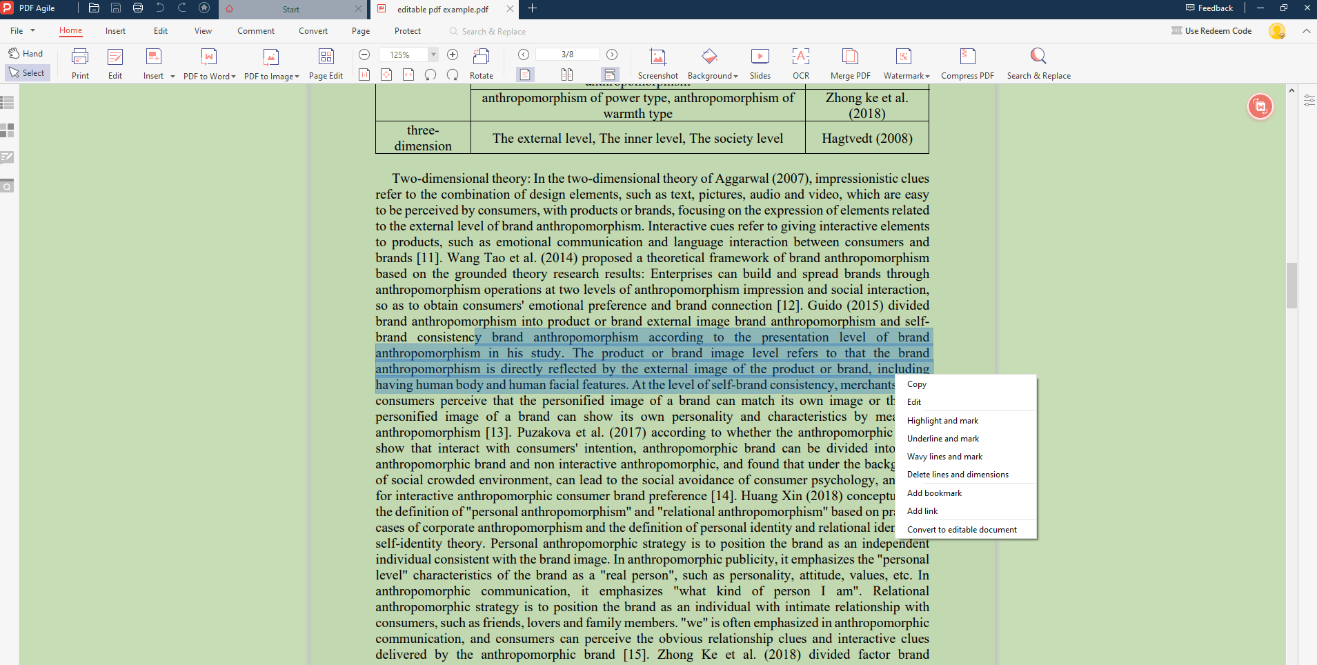 Text Selection and Copying