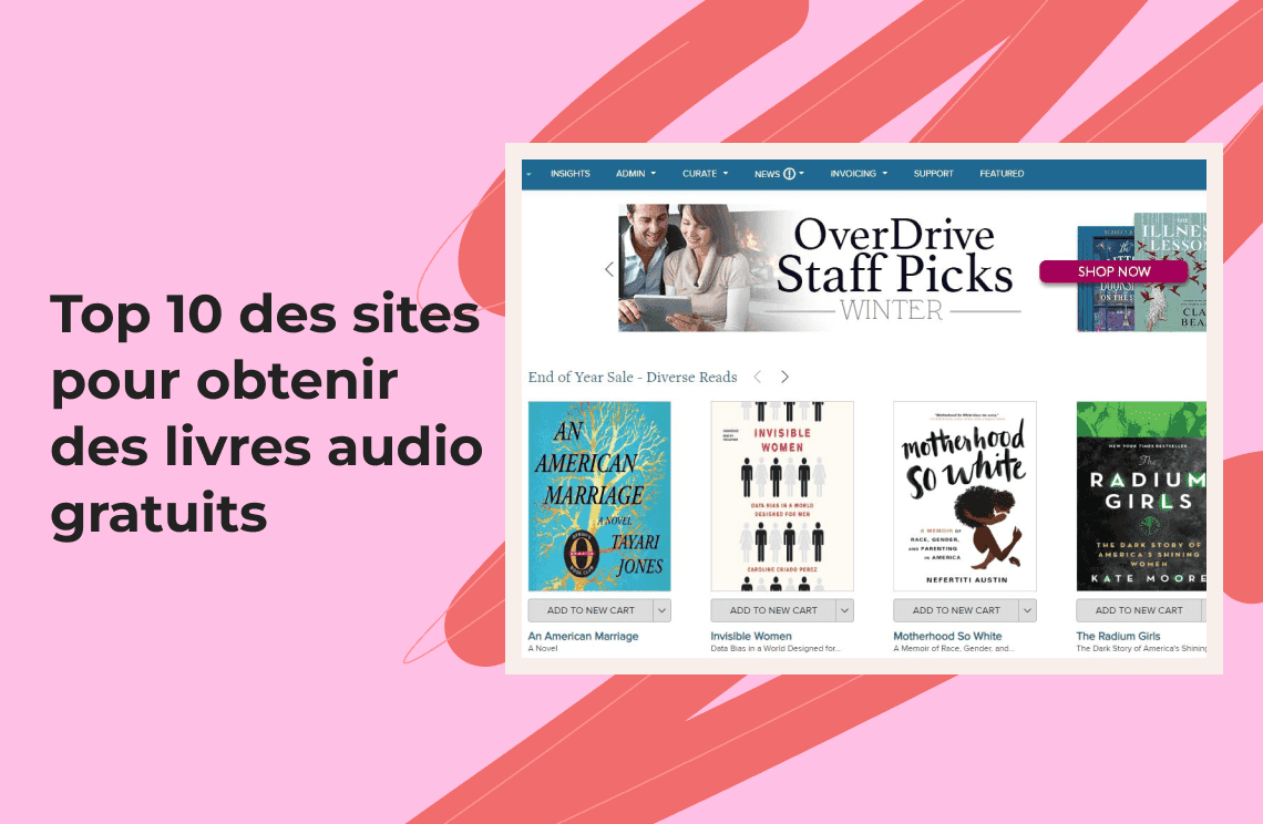 Top 10 des sites pour obtenir des livres audio gratuits