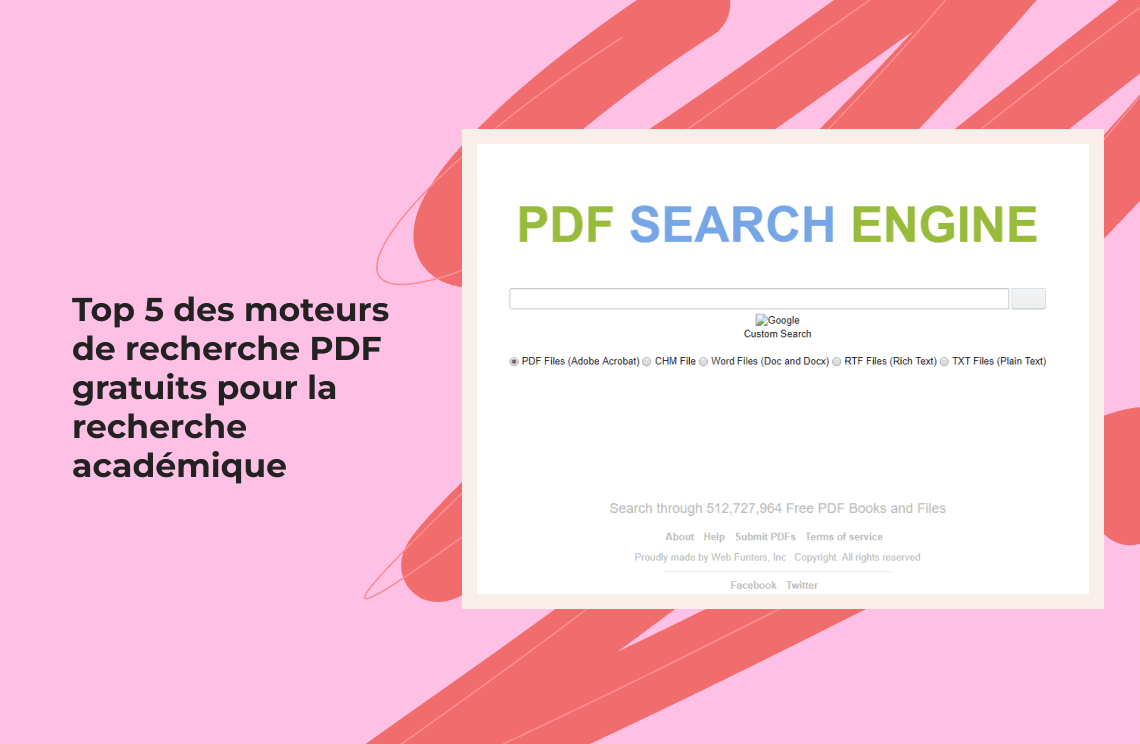 Top 5 des moteurs de recherche PDF gratuits pour la recherche académique