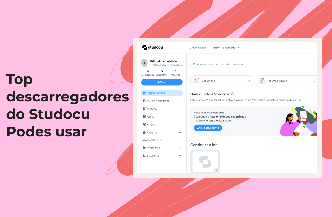 Top 7 descarregadores do Studocu: obtenha os documentos de que precisa