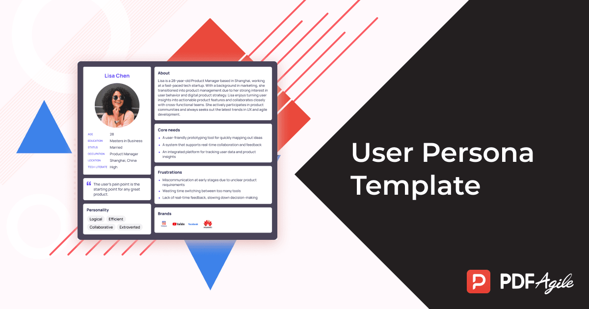 User Persona Template
