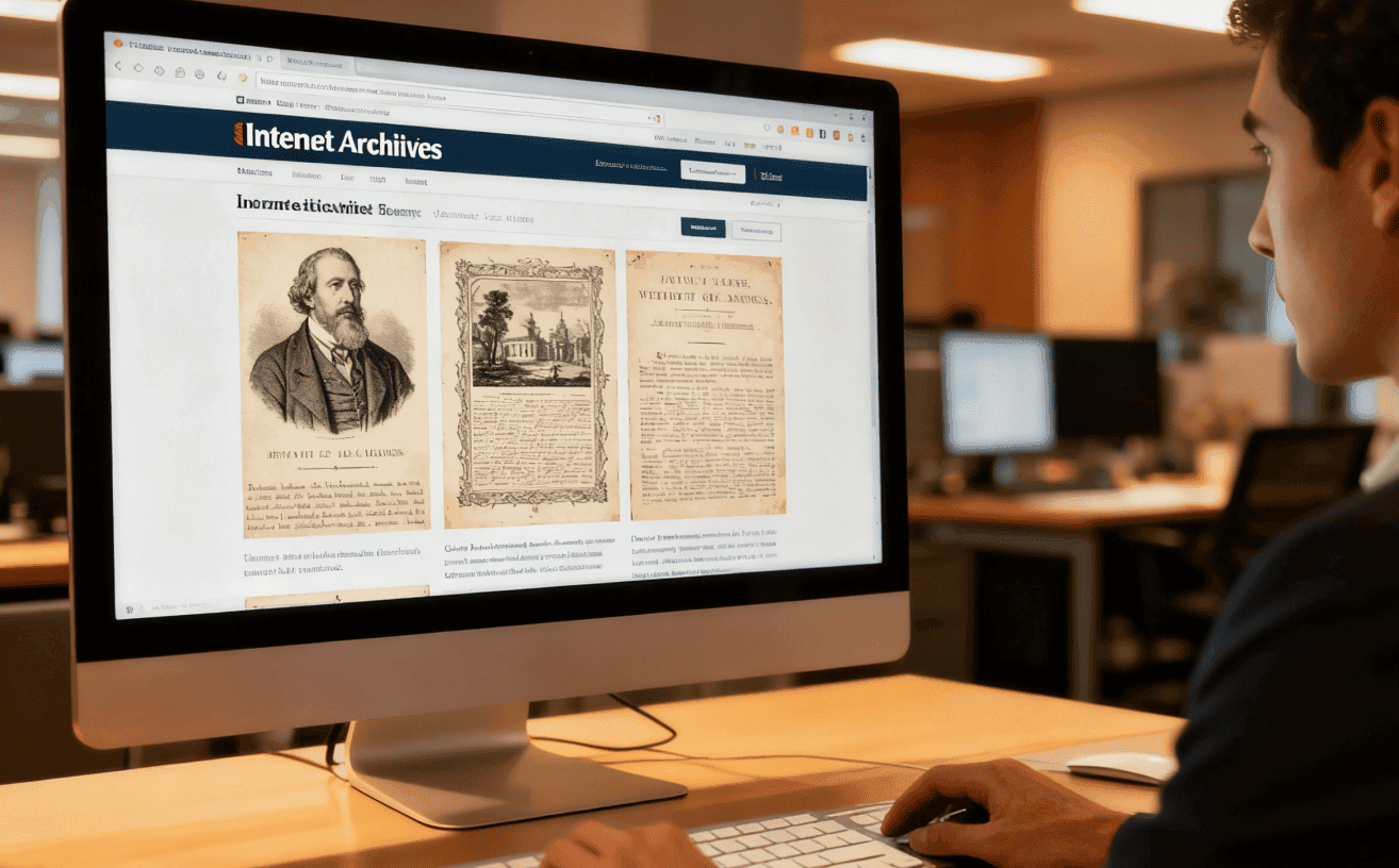 Uso de Internet Archives