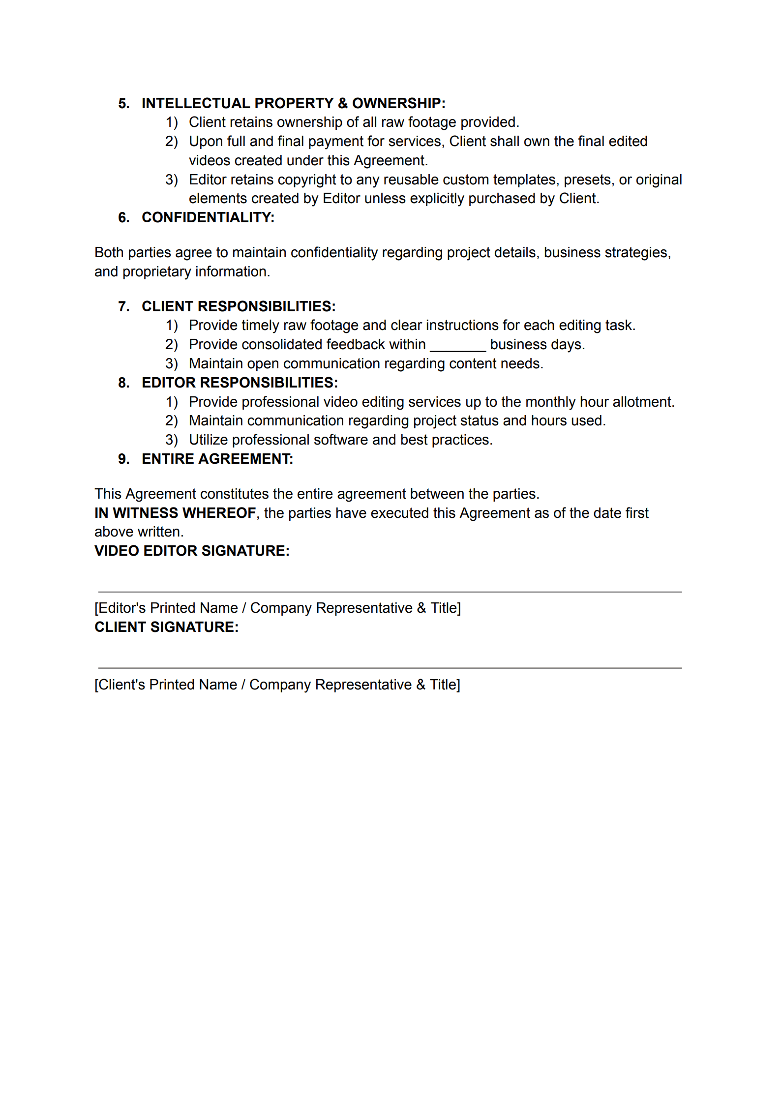 Video Editing Agreement Templates_page_4