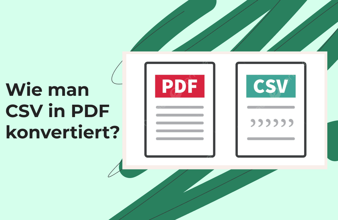 Wie man CSV in PDF konvertiert 1140x744