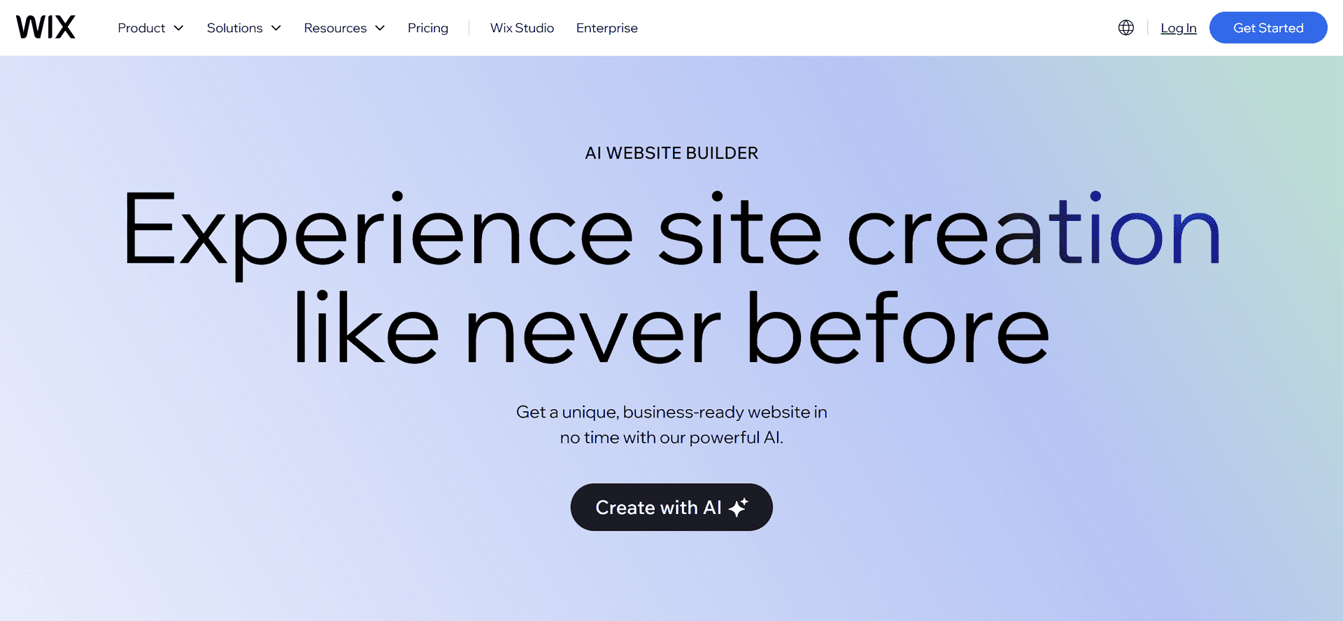 Wix AI Website Builder