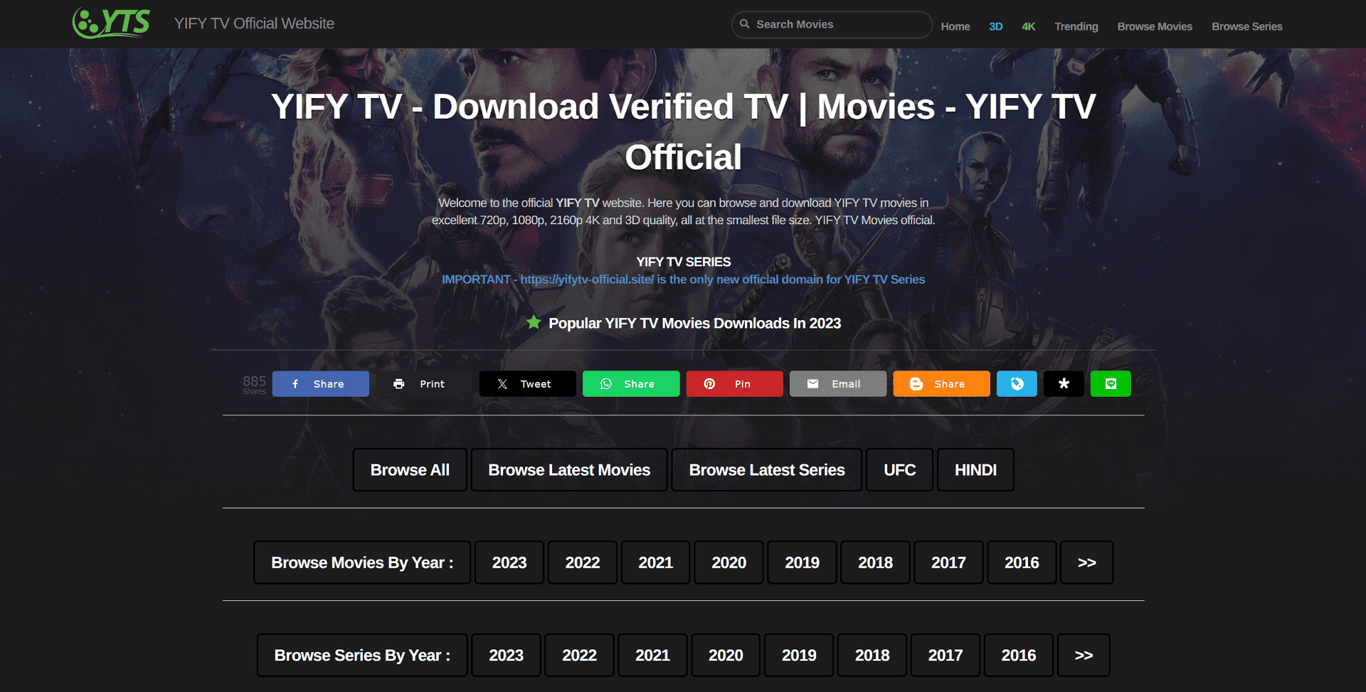 YIFY TV