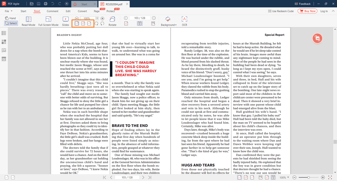 You can change the page layout by clicking buttons as follows.png