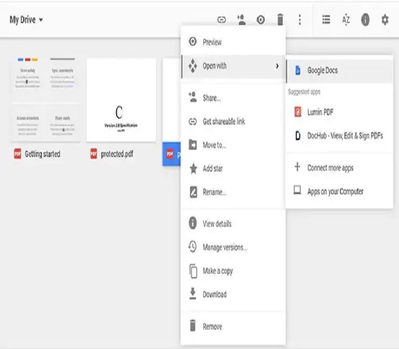 add comments  to pdf google drive