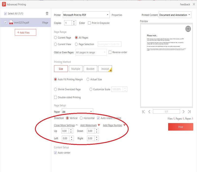 add margin to pdf pdf agile step 3