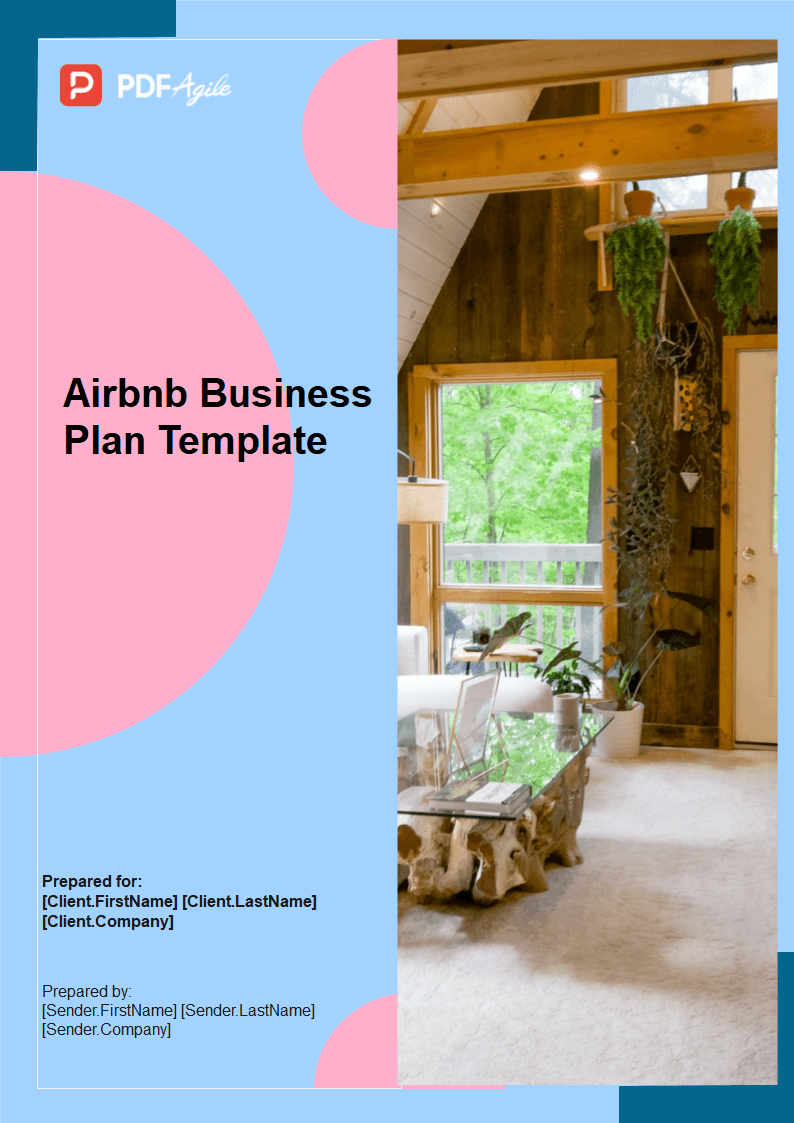 Airbnb Business Plan PDF Template PDF Agile