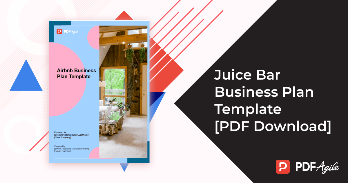 business plan template airbnb