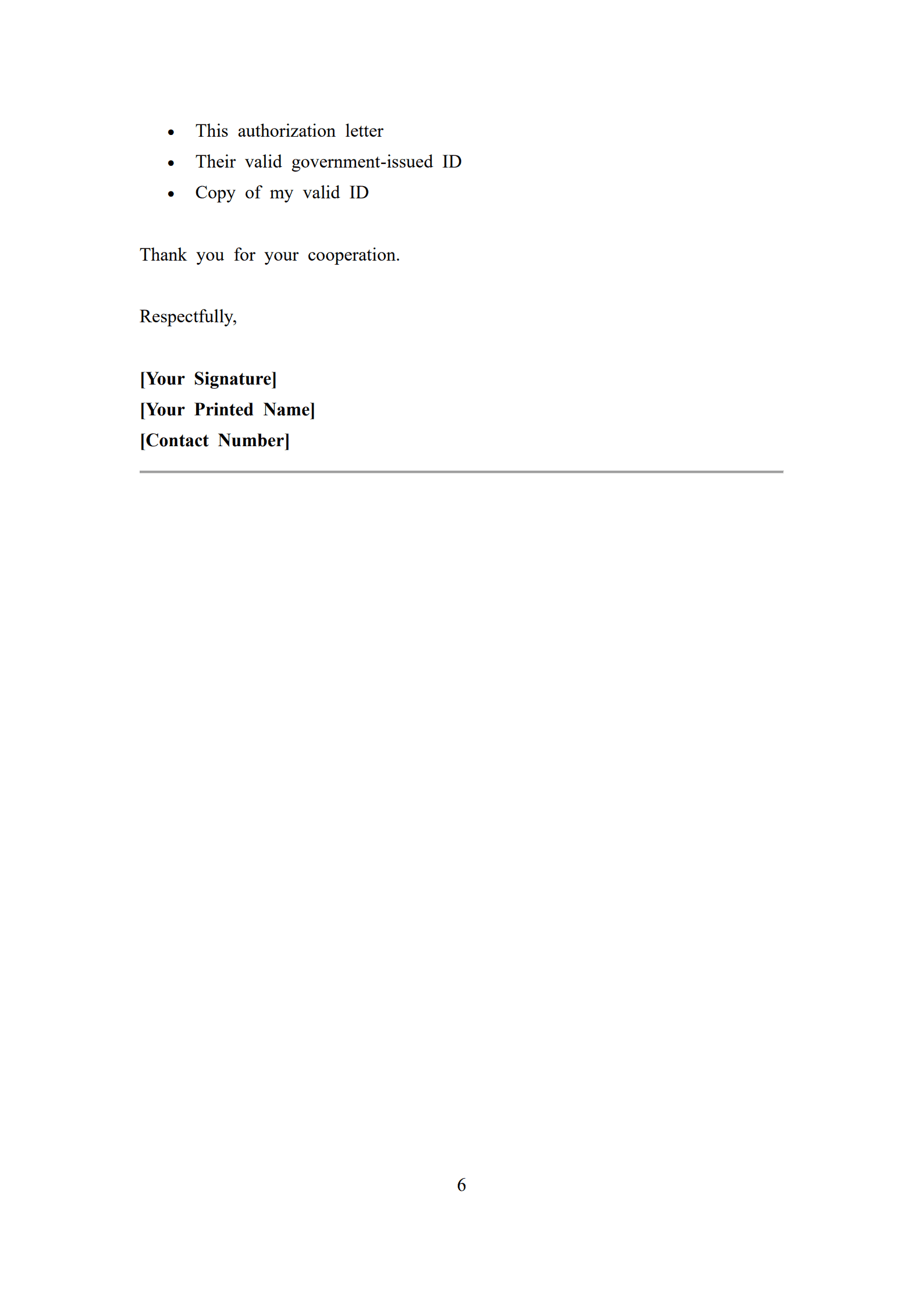 Authorization Letter Template to Collect Documents_6