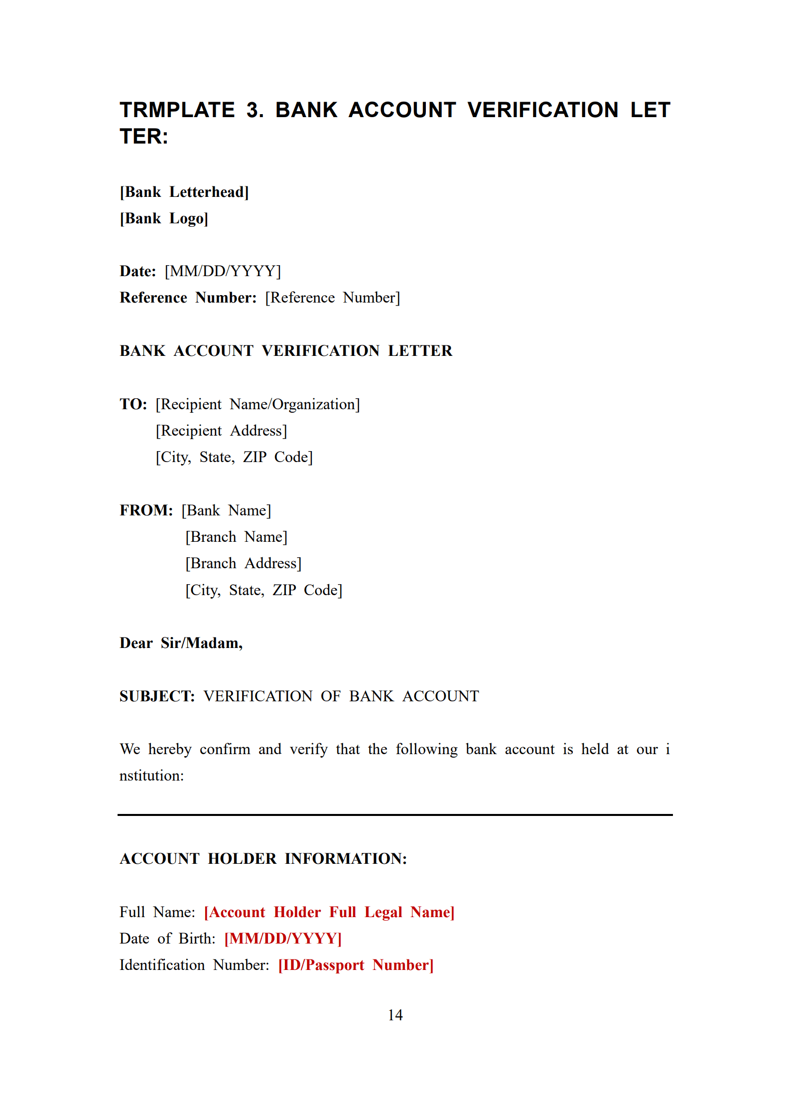 Bank Confirmation Letter Templates_14
