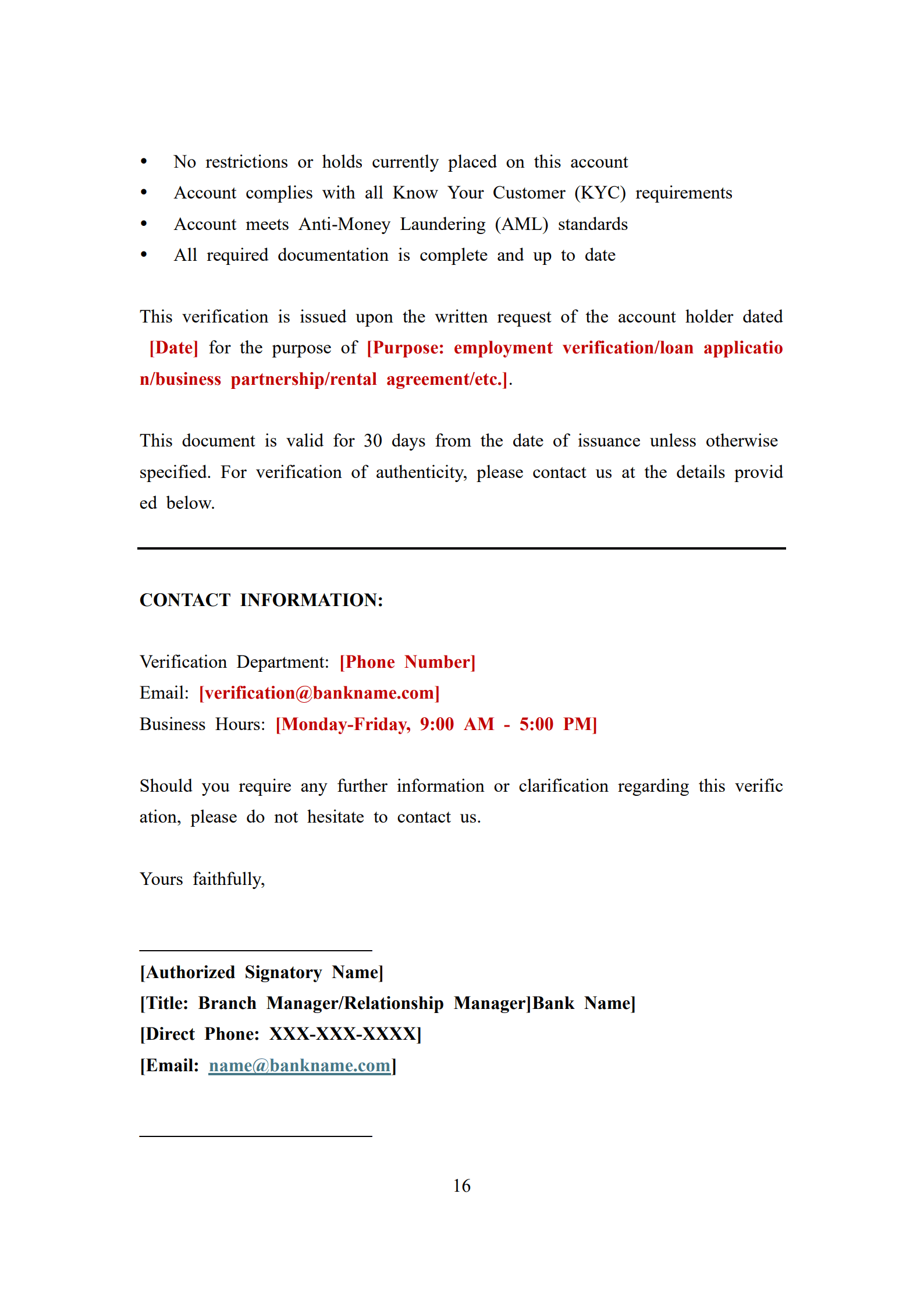 Bank Confirmation Letter Templates_16