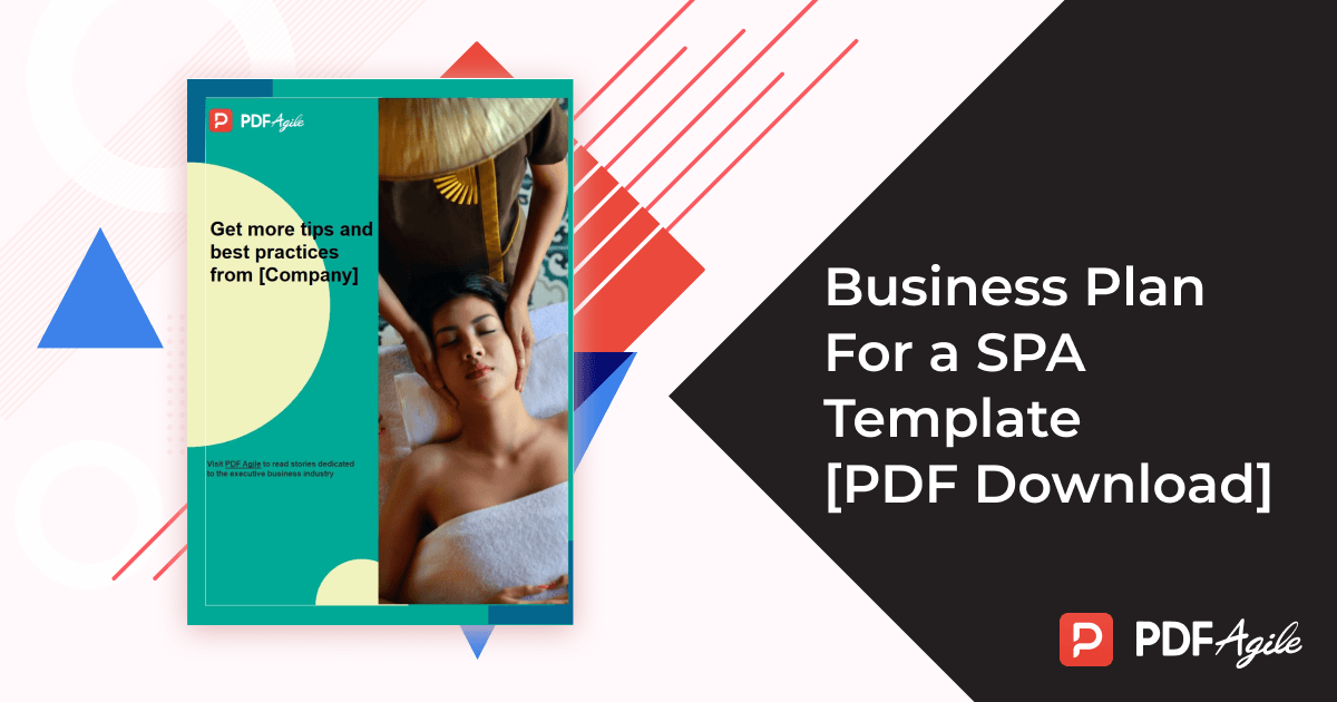 how to write a business plan for a spa