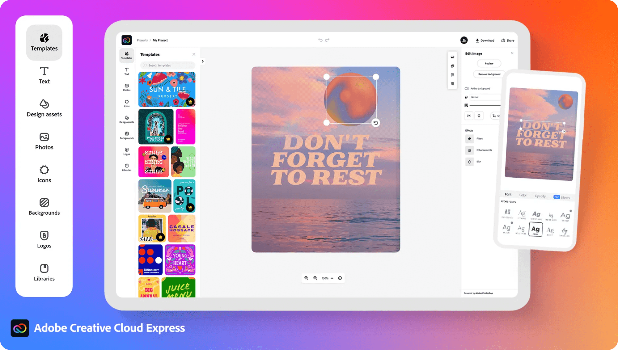 canva crack adobe express