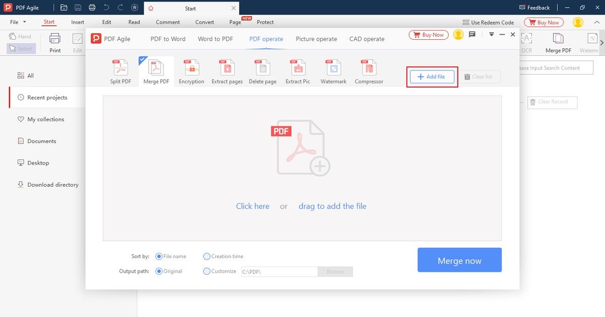  import your pdf files