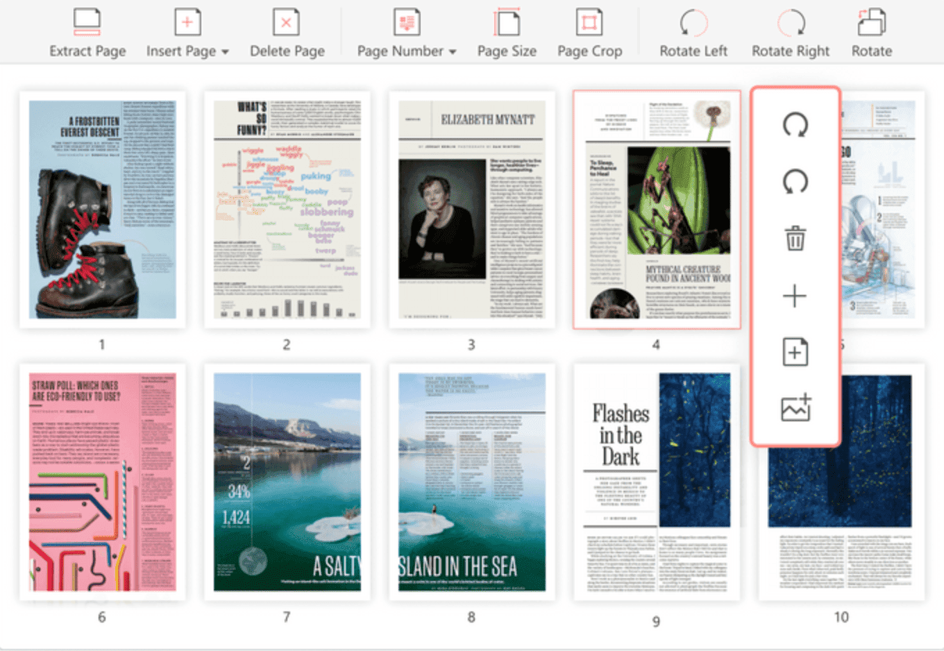como girar un PDF