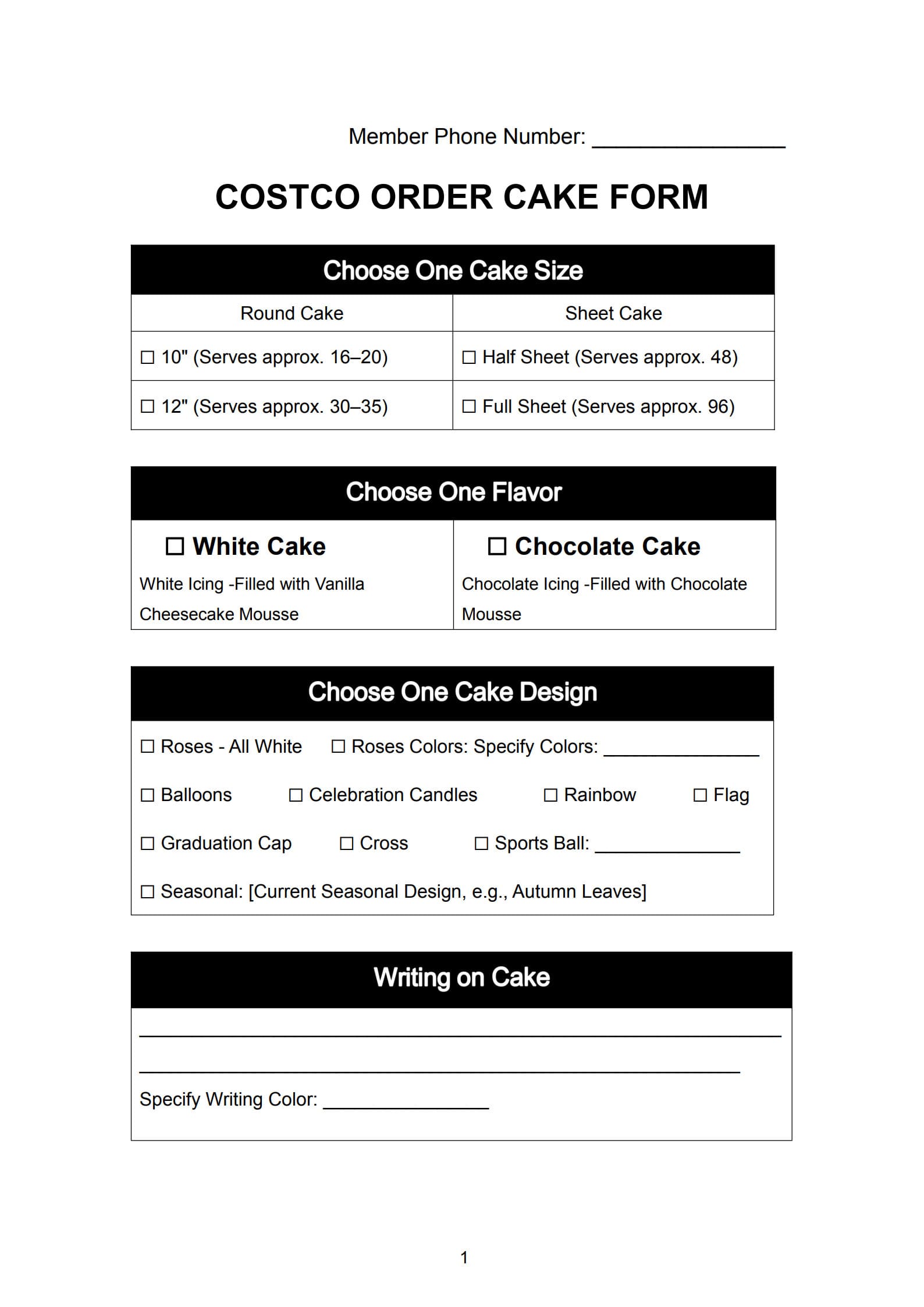 costco cake order form 3