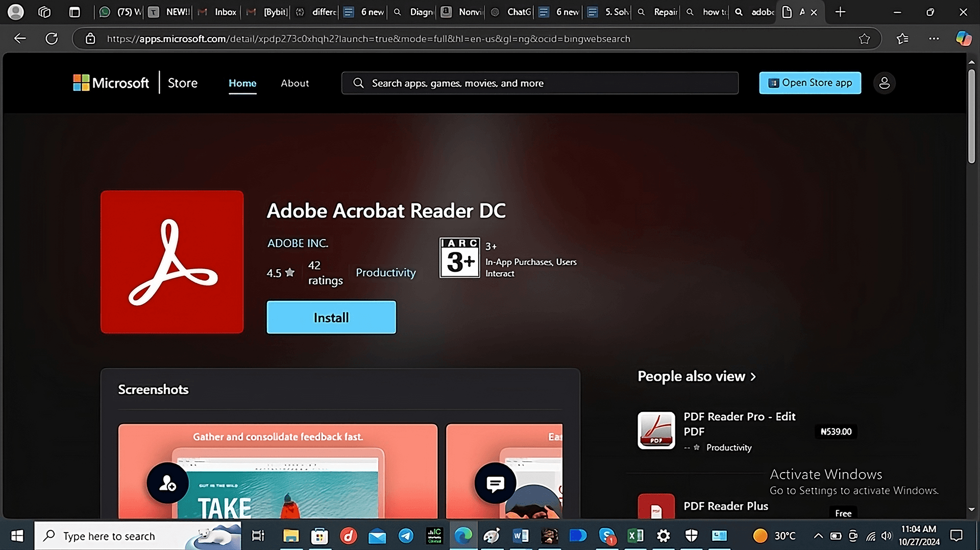 download adobe acrobat